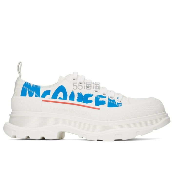 ALEXANDER MCQUEEN 白色 Tread Slick Graffiti 运动鞋 5.8折 $435（约2885元）