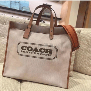 COACH蔻驰Field男士大号帆布托特包 4折 $198（约1305元）