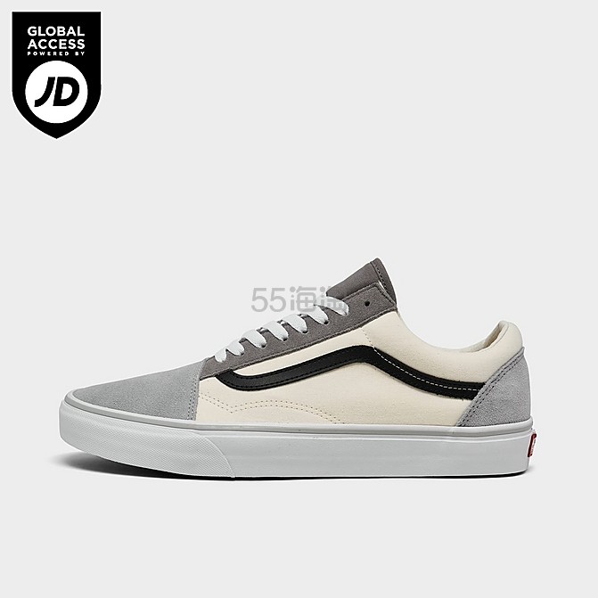 Vans范斯 灰白休闲鞋 7折 $45.5（约300元）