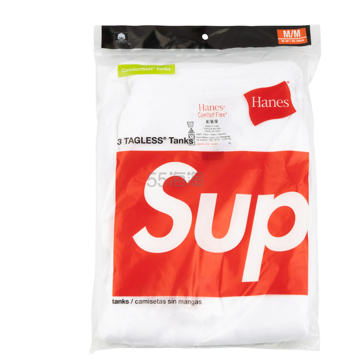 上新！Supreme Hanes 坦克背心三件装 ￥647