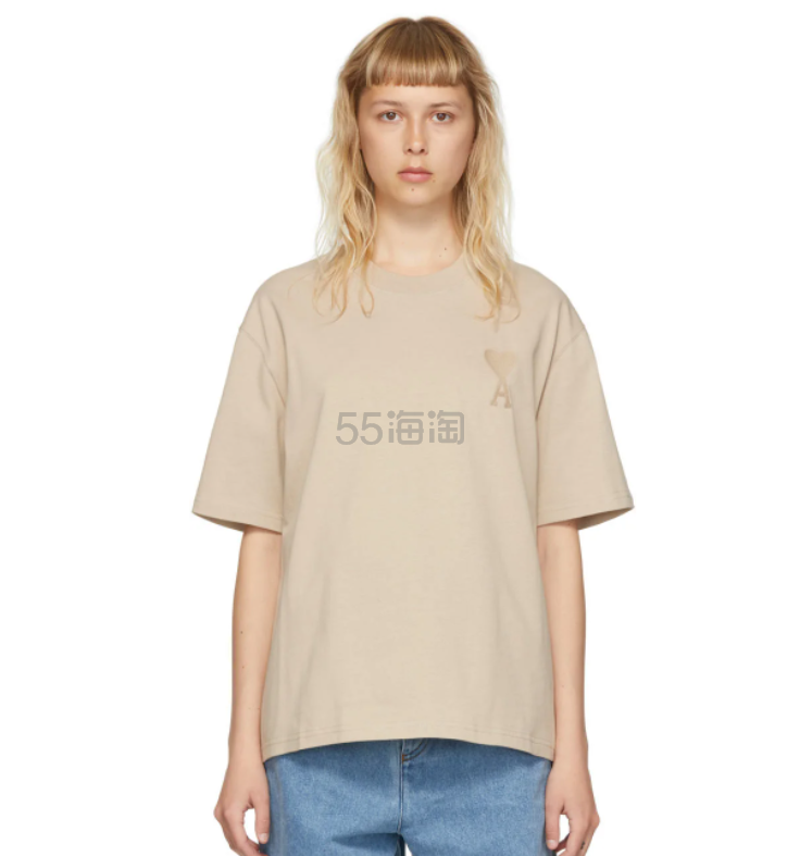 码全！AMI Beige T-Shirt