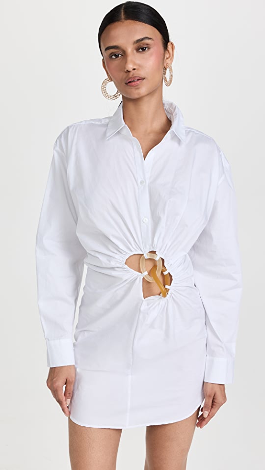 Shopbop:Christopher Esber 树脂链条衬衣连衣裙