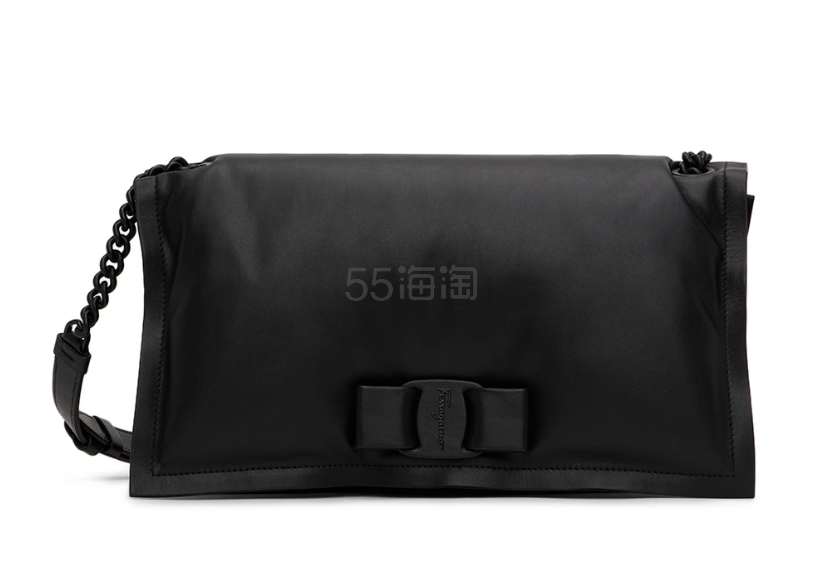 Salvatore Ferragamo 菲拉格慕 黑色中号枕头包 6折 $1059（约7080元）