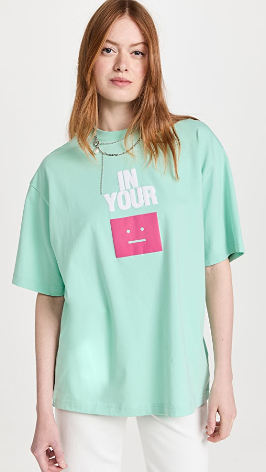 Shopbop:Acne Studios 徽标 T 恤