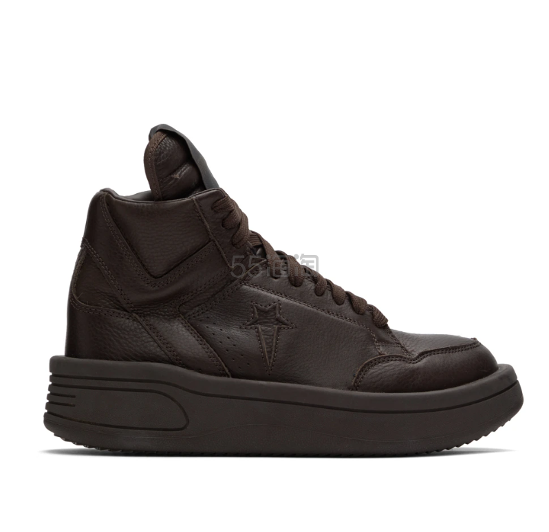巨折！RICK OWENS Turbowpn 深棕色运动鞋 6.5折 $130（约862元）