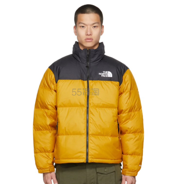 【亚太区+再降】The North Face 北面 1996 男款橘色复古羽绒服