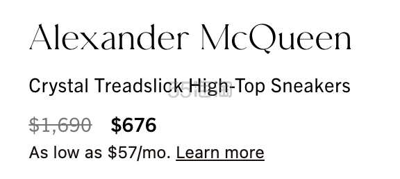 Alexander Mcqueen 麦昆 Treadslick 系带短靴