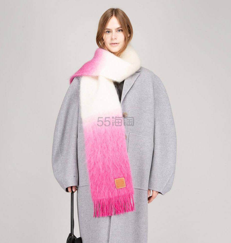 Loewe 罗意威 马海毛渐变色围巾 5.9折 $254（约1689元）